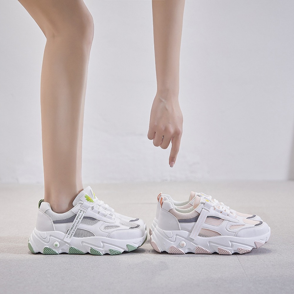 Little Daisy Flying Weaving Women's Summer New Breathable Sports Shoes